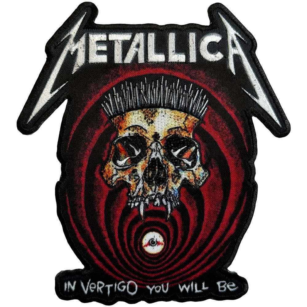 Metallica - In Vertigo Detail Patch - Schwarz/Mehrfarben